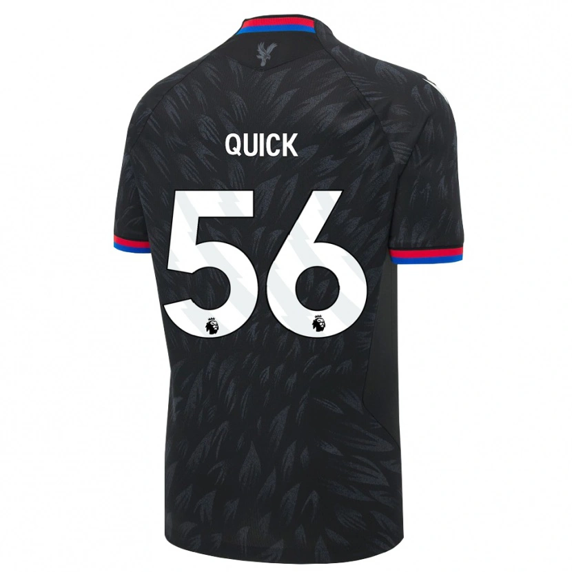 Danxen Niño Camiseta Daniel Quick #56 Negro Azul Rojo 2ª Equipación 2026/27 La Camisa México