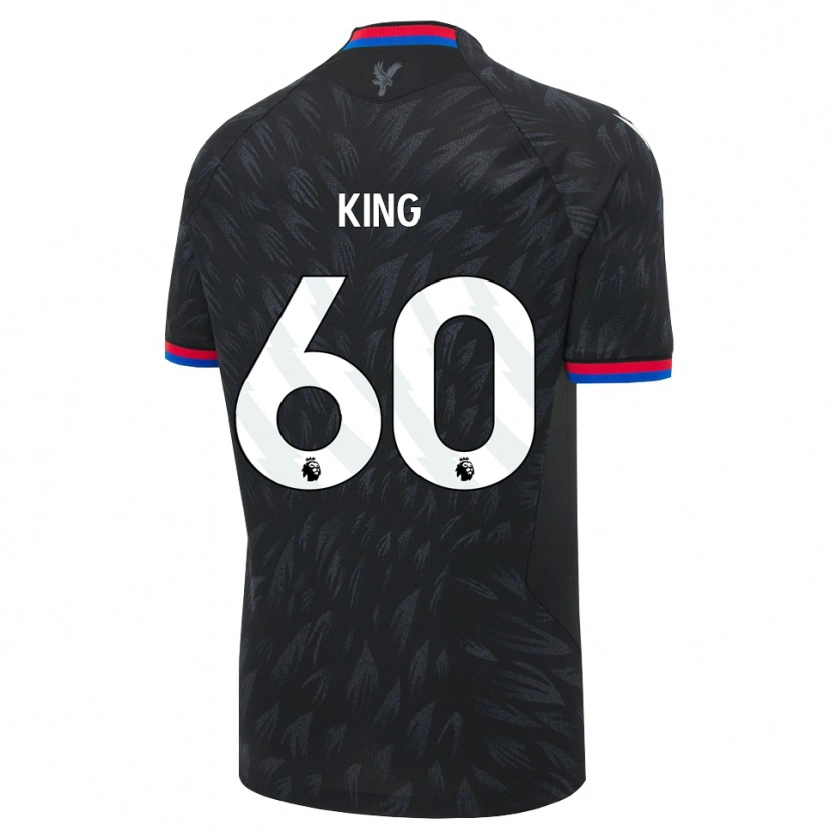 Danxen Niño Camiseta George King #60 Negro Azul Rojo 2ª Equipación 2026/27 La Camisa México