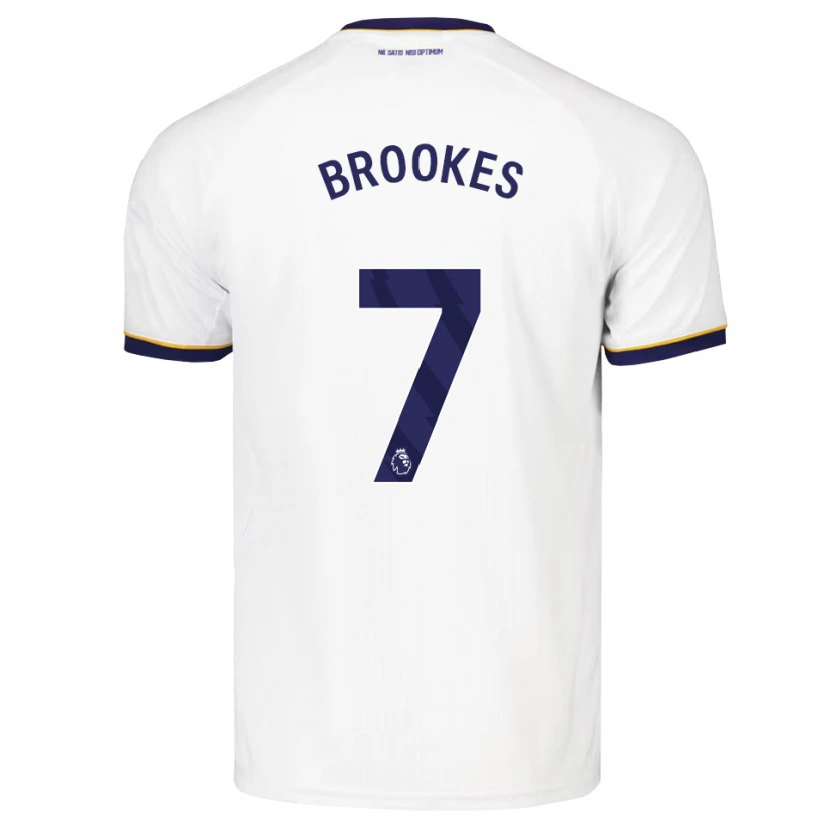 Danxen Niño Camiseta Harry Brookes #7 Azulmedianoche Blanco Amarillo 2ª Equipación 2026/27 La Camisa México