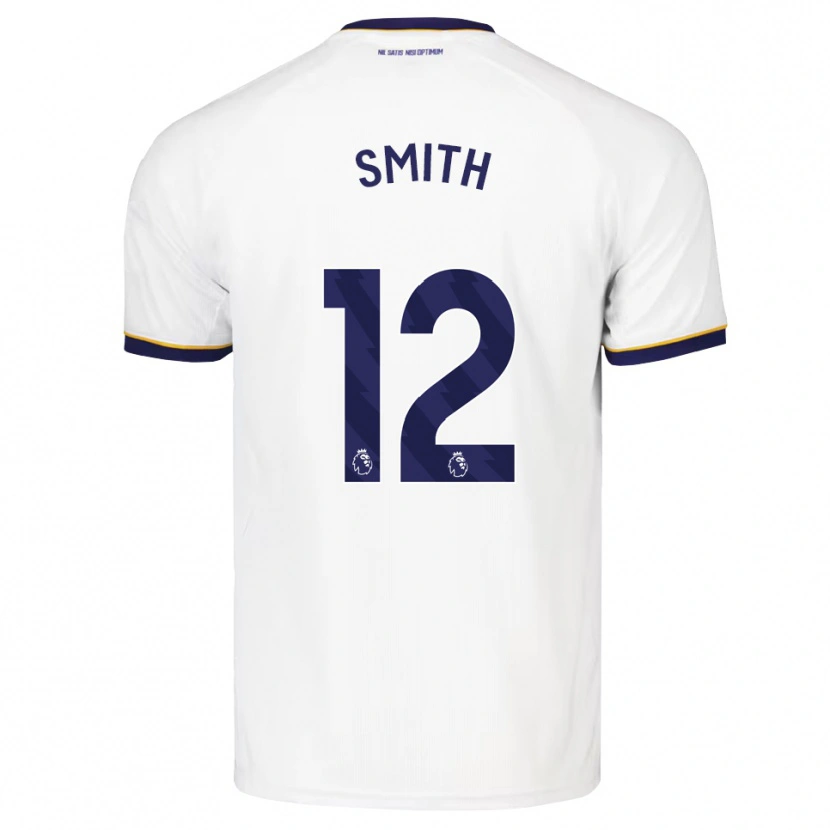 Danxen Niño Camiseta Lewis Smith #12 Azulmedianoche Blanco Amarillo 2ª Equipación 2026/27 La Camisa México