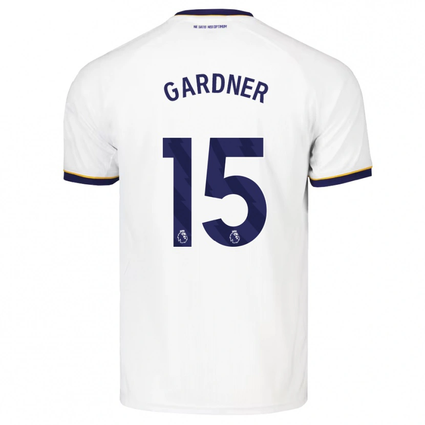Danxen Niño Camiseta Luis Gardner #15 Azulmedianoche Blanco Amarillo 2ª Equipación 2026/27 La Camisa México