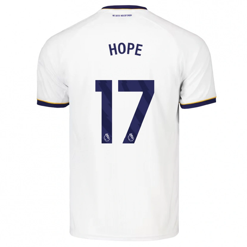 Danxen Niño Camiseta Lucy Hope #17 Azulmedianoche Blanco Amarillo 2ª Equipación 2026/27 La Camisa México