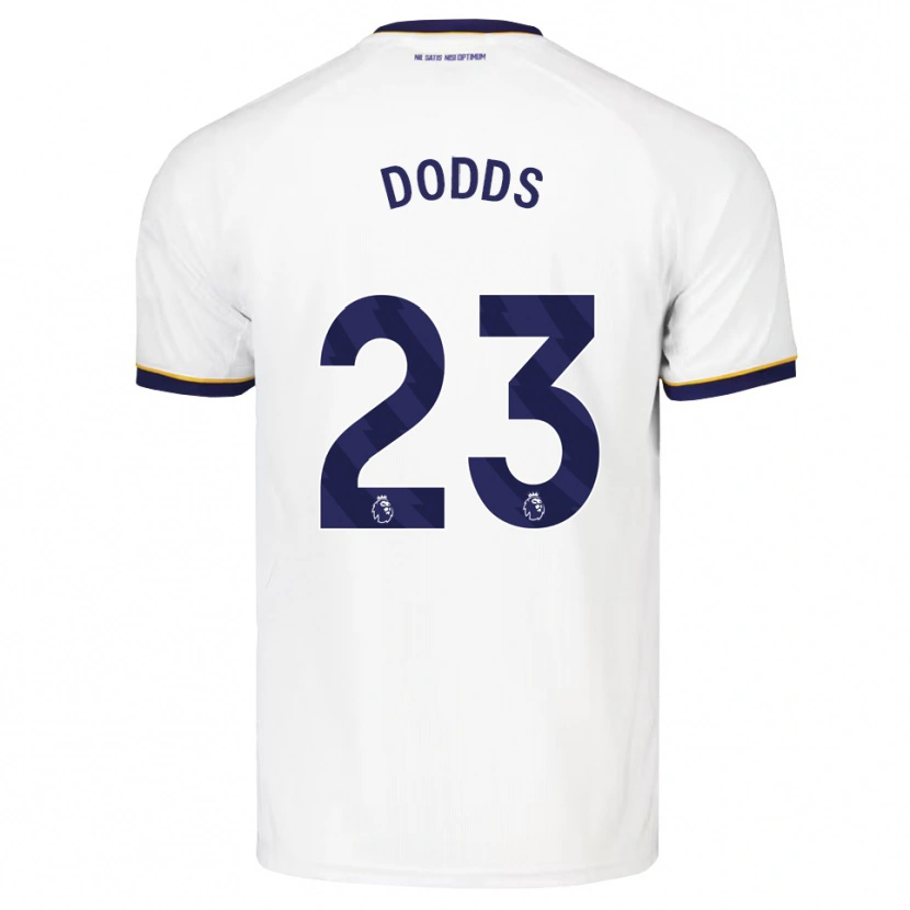 Danxen Niño Camiseta John Dodds #23 Azulmedianoche Blanco Amarillo 2ª Equipación 2026/27 La Camisa México