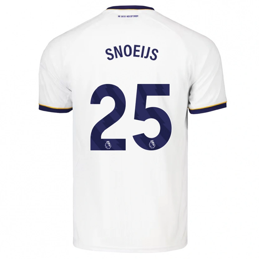 Danxen Niño Camiseta Katja Snoeijs #25 Azulmedianoche Blanco Amarillo 2ª Equipación 2026/27 La Camisa México