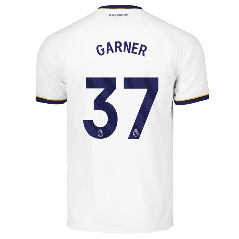 Danxen Niño Camiseta James Garner #37 Azulmedianoche Blanco Amarillo 2ª Equipación 2026/27 La Camisa México