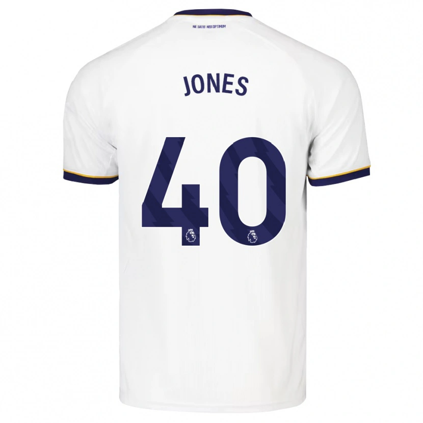Danxen Niño Camiseta Ellie Jones #40 Azulmedianoche Blanco Amarillo 2ª Equipación 2026/27 La Camisa México