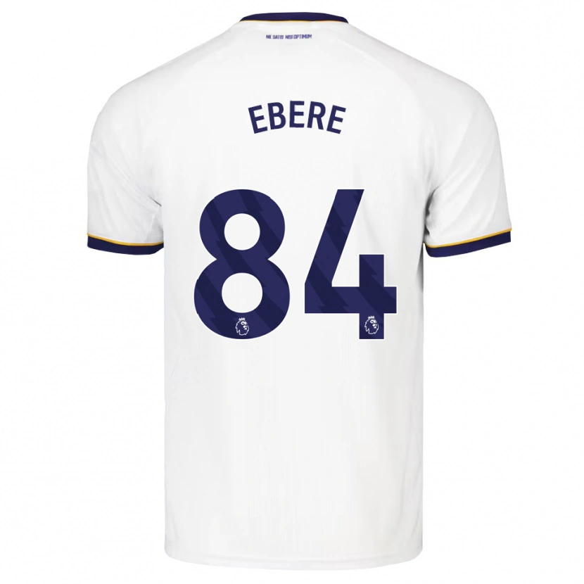 Danxen Niño Camiseta Coby Ebere #84 Azulmedianoche Blanco Amarillo 2ª Equipación 2026/27 La Camisa México