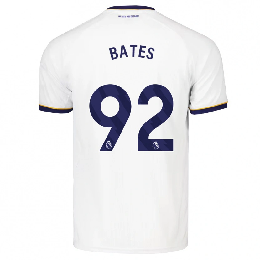 Danxen Niño Camiseta Callum Bates #92 Azulmedianoche Blanco Amarillo 2ª Equipación 2026/27 La Camisa México