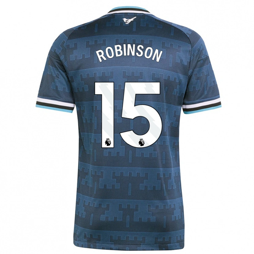 Danxen Niño Camiseta Charlie Robinson #15 Amarillo Negro Azul 2ª Equipación 2026/27 La Camisa México