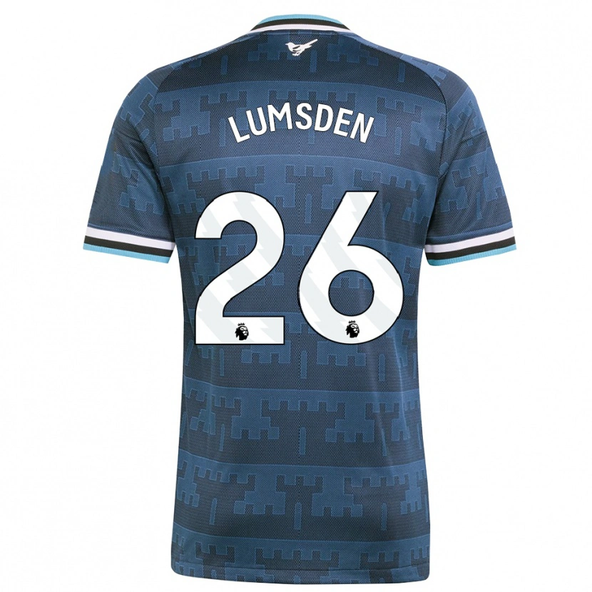 Danxen Niño Camiseta Beth Lumsden #26 Amarillo Negro Azul 2ª Equipación 2026/27 La Camisa México