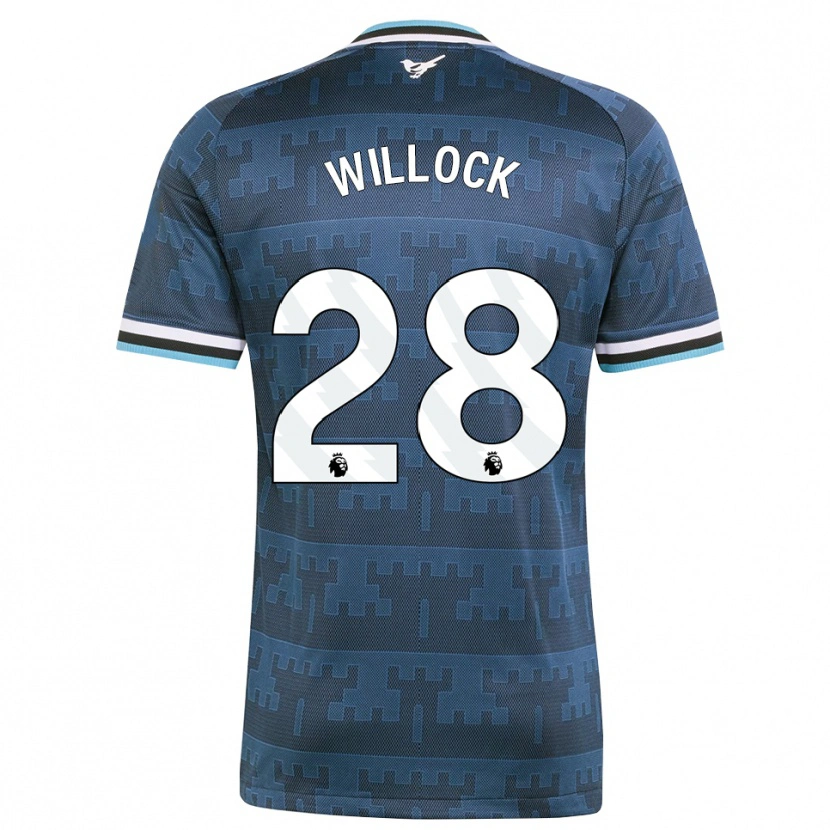 Danxen Niño Camiseta Joe Willock #28 Amarillo Negro Azul 2ª Equipación 2026/27 La Camisa México