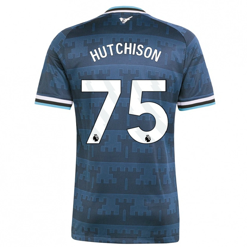 Danxen Niño Camiseta Alfie Hutchison #75 Amarillo Negro Azul 2ª Equipación 2026/27 La Camisa México