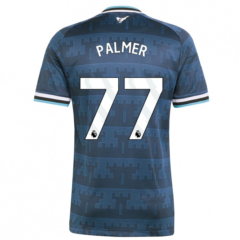Danxen Niño Camiseta Darren Palmer #77 Amarillo Negro Azul 2ª Equipación 2026/27 La Camisa México