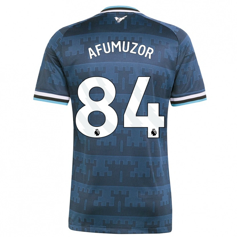 Danxen Niño Camiseta Chukwudi Afumuzor #84 Amarillo Negro Azul 2ª Equipación 2026/27 La Camisa México