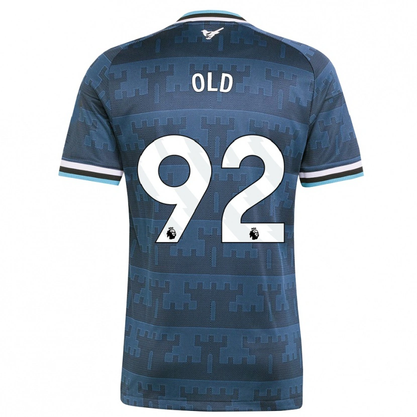 Danxen Niño Camiseta Thomas Old #92 Amarillo Negro Azul 2ª Equipación 2026/27 La Camisa México