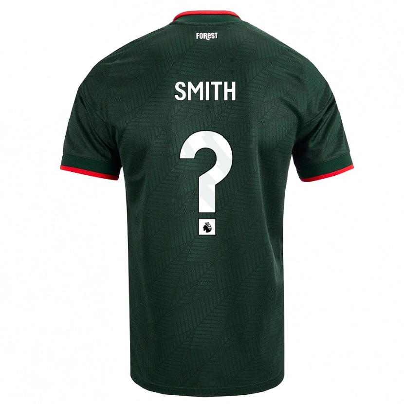 Danxen Niño Camiseta Kirsty Smith #0 Verdeoscuro Rojo 2ª Equipación 2026/27 La Camisa México