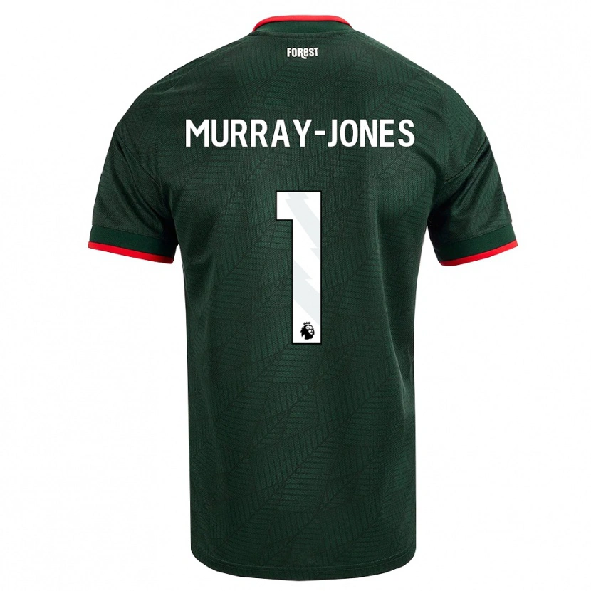 Danxen Niño Camiseta George Murray-Jones #1 Verdeoscuro Rojo 2ª Equipación 2026/27 La Camisa México