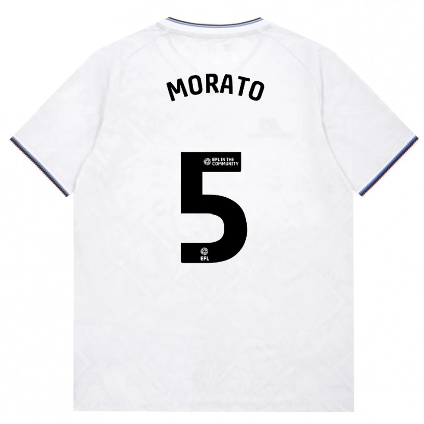 Danxen Niño Camiseta Morato #5 Borgoña Blanco 2ª Equipación 2026/27 La Camisa México