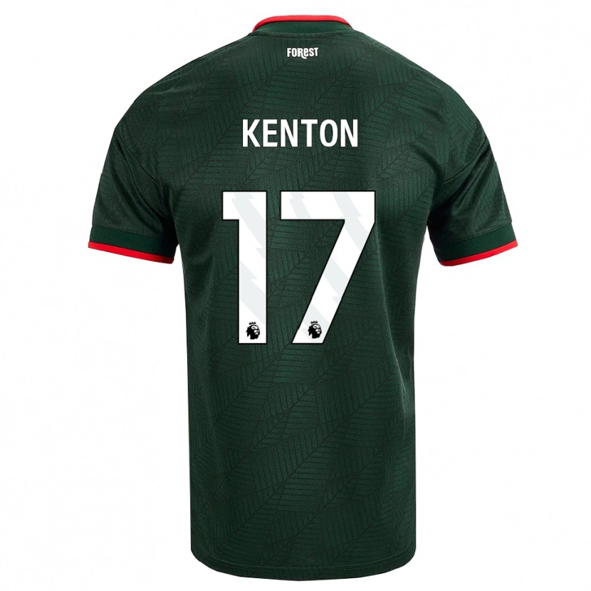 Danxen Niño Camiseta Kamai Kenton #17 Verdeoscuro Rojo 2ª Equipación 2026/27 La Camisa México