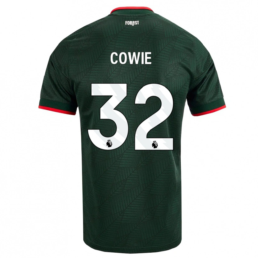 Danxen Niño Camiseta Abi Cowie #32 Verdeoscuro Rojo 2ª Equipación 2026/27 La Camisa México