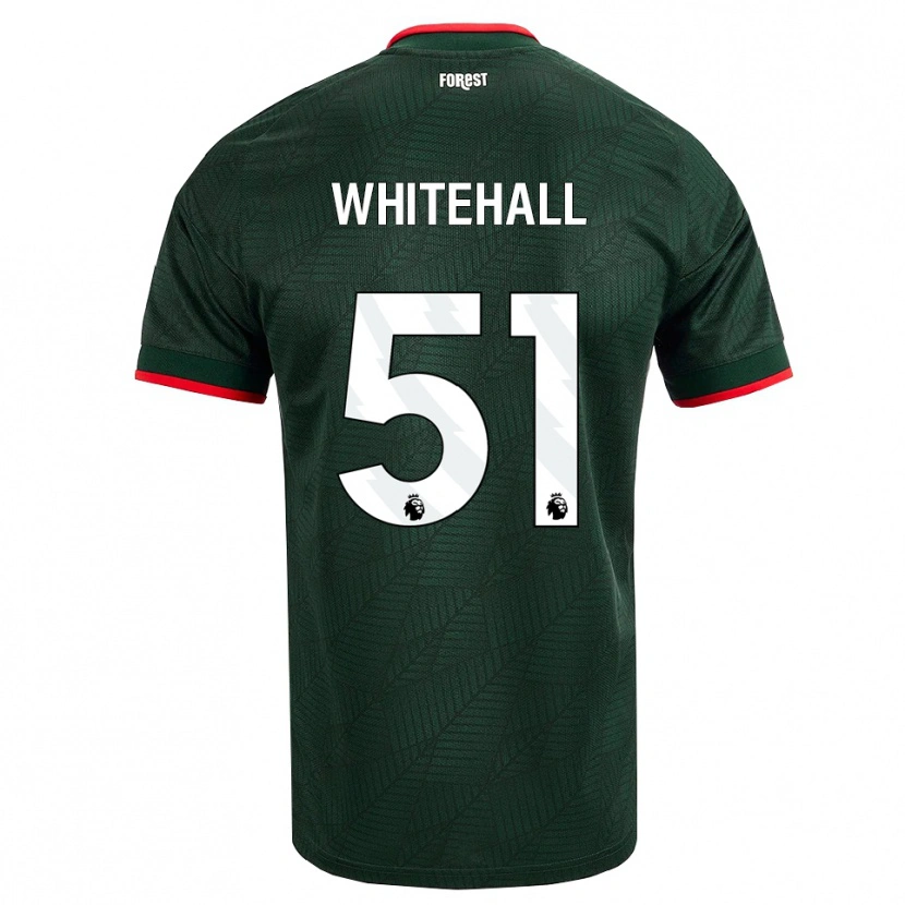 Danxen Niño Camiseta Archie Whitehall #51 Verdeoscuro Rojo 2ª Equipación 2026/27 La Camisa México