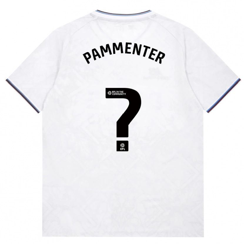 Danxen Niño Camiseta Bailey Pammenter #0 Borgoña Blanco 2ª Equipación 2026/27 La Camisa México