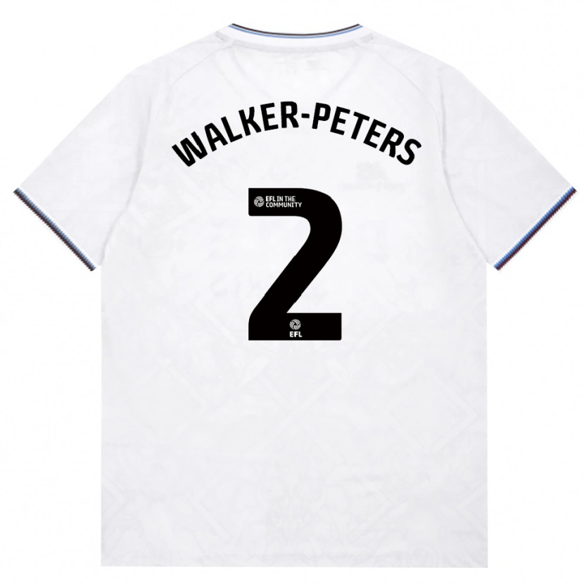 Danxen Niño Camiseta Kyle Walker-Peters #2 Borgoña Blanco 2ª Equipación 2026/27 La Camisa México