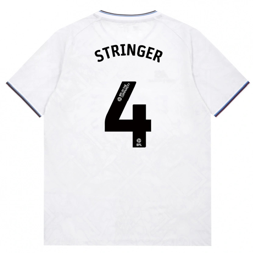 Danxen Niño Camiseta Abbey Leigh Stringer #4 Borgoña Blanco 2ª Equipación 2026/27 La Camisa México