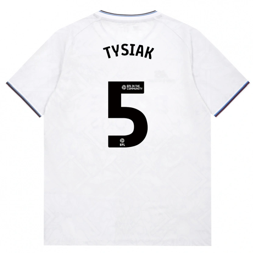 Danxen Niño Camiseta Amber Tysiak #5 Borgoña Blanco 2ª Equipación 2026/27 La Camisa México