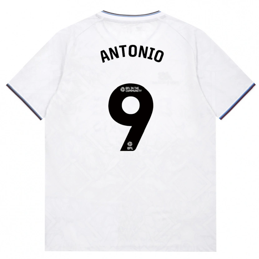 Danxen Niño Camiseta Michail Antonio #9 Borgoña Blanco 2ª Equipación 2026/27 La Camisa México