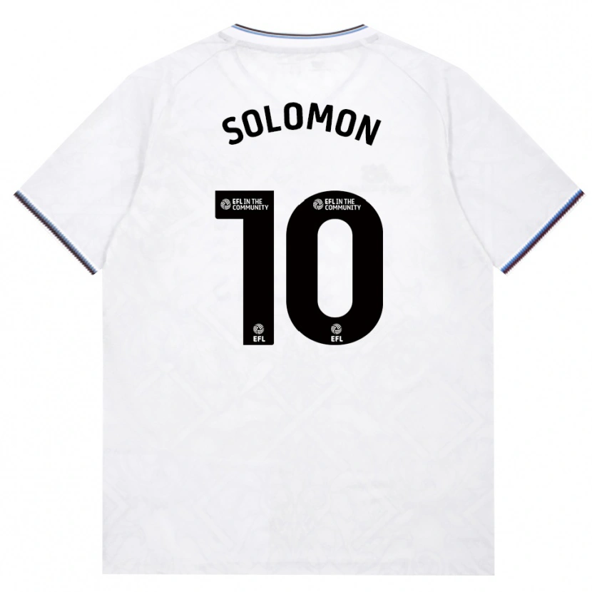 Danxen Niño Camiseta Manor Solomon #10 Borgoña Blanco 2ª Equipación 2026/27 La Camisa México