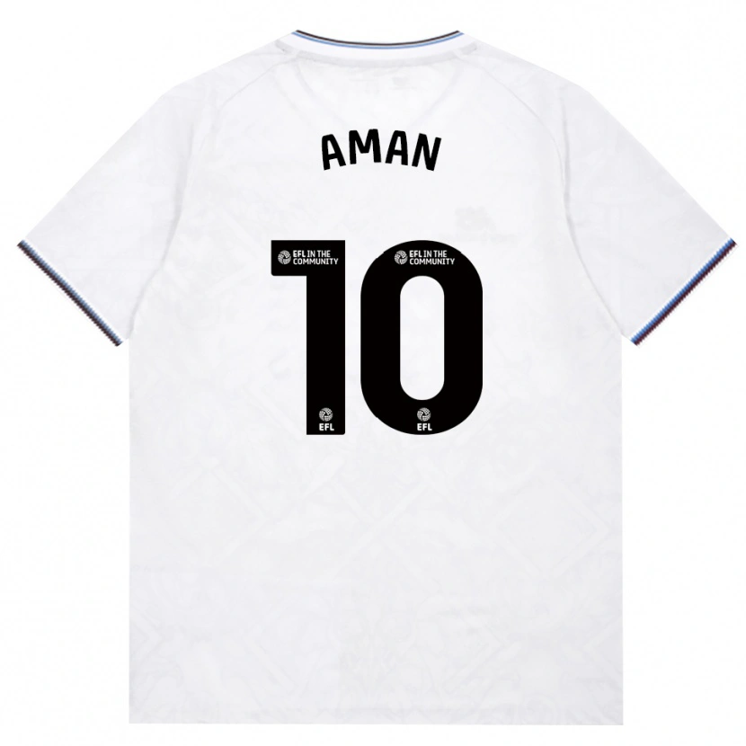 Danxen Niño Camiseta Abdulkareem Aman #10 Borgoña Blanco 2ª Equipación 2026/27 La Camisa México