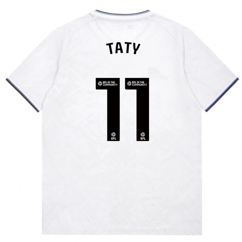 Danxen Niño Camiseta Taty Castellanos #11 Borgoña Blanco 2ª Equipación 2026/27 La Camisa México