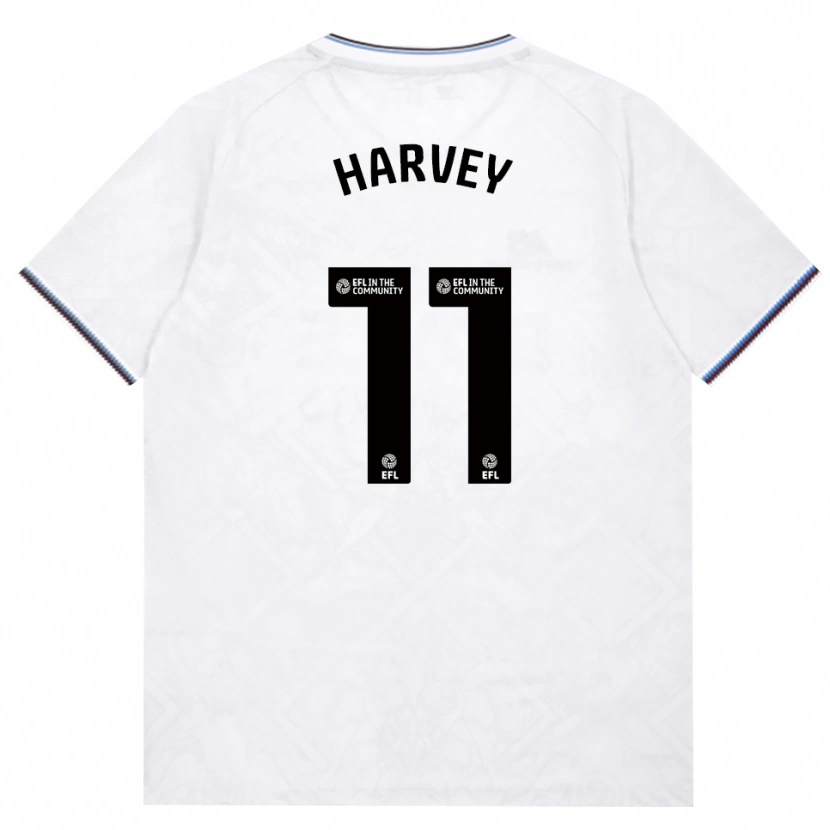 Danxen Niño Camiseta Ros Harvey #11 Borgoña Blanco 2ª Equipación 2026/27 La Camisa México