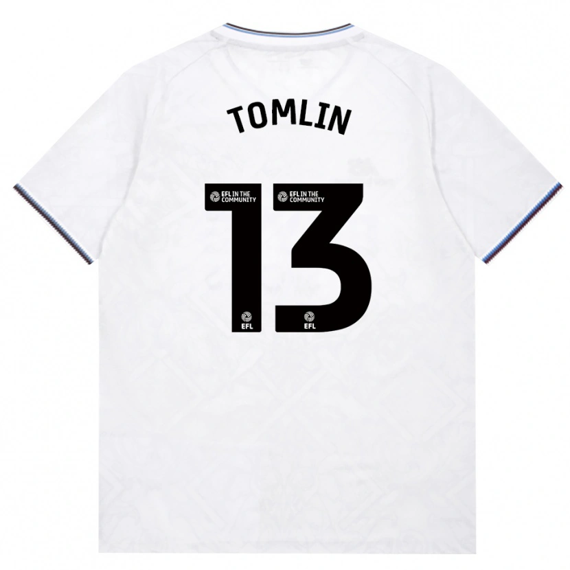 Danxen Niño Camiseta Jack Tomlin #13 Borgoña Blanco 2ª Equipación 2026/27 La Camisa México
