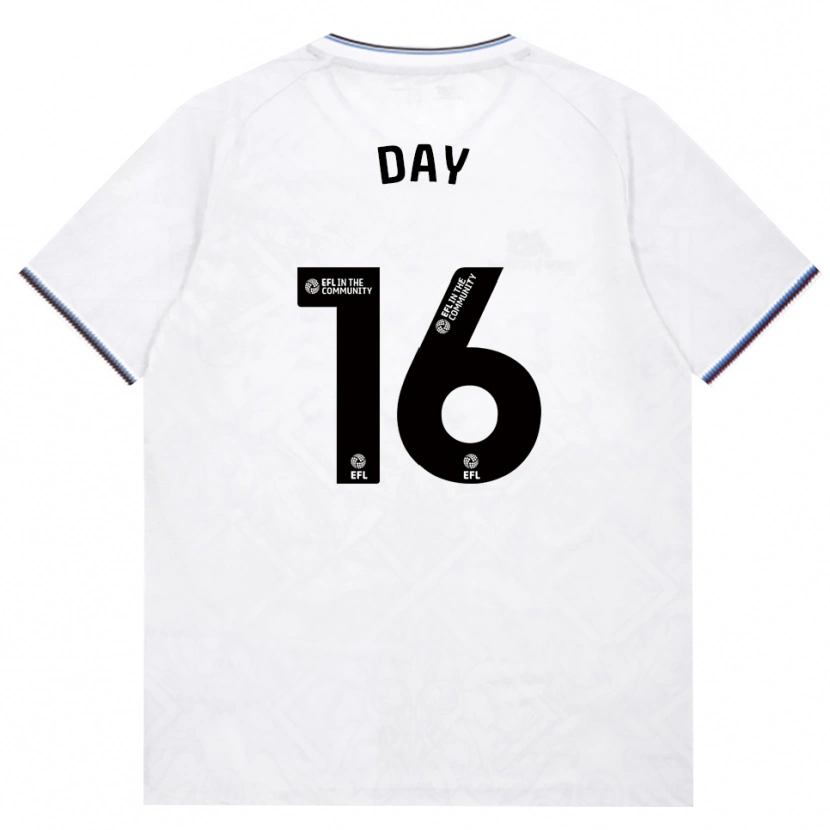 Danxen Niño Camiseta Frankie Day #16 Borgoña Blanco 2ª Equipación 2026/27 La Camisa México
