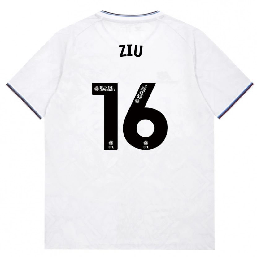 Danxen Niño Camiseta Jessica Ziu #16 Borgoña Blanco 2ª Equipación 2026/27 La Camisa México