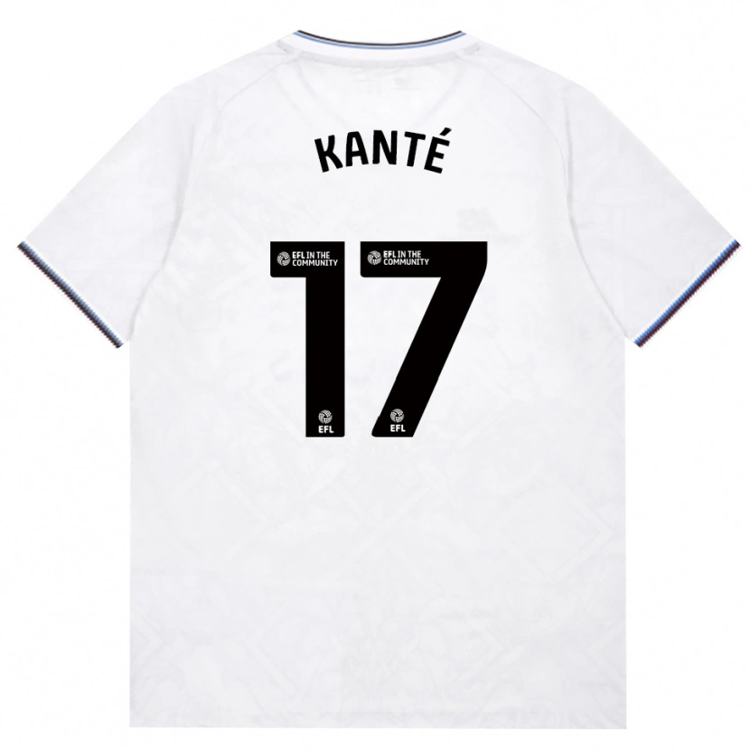 Danxen Niño Camiseta Mohamadou Kanté #17 Borgoña Blanco 2ª Equipación 2026/27 La Camisa México