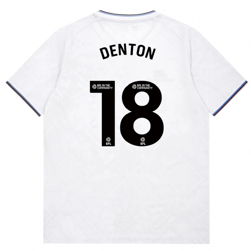 Danxen Niño Camiseta Anouk Denton #18 Borgoña Blanco 2ª Equipación 2026/27 La Camisa México
