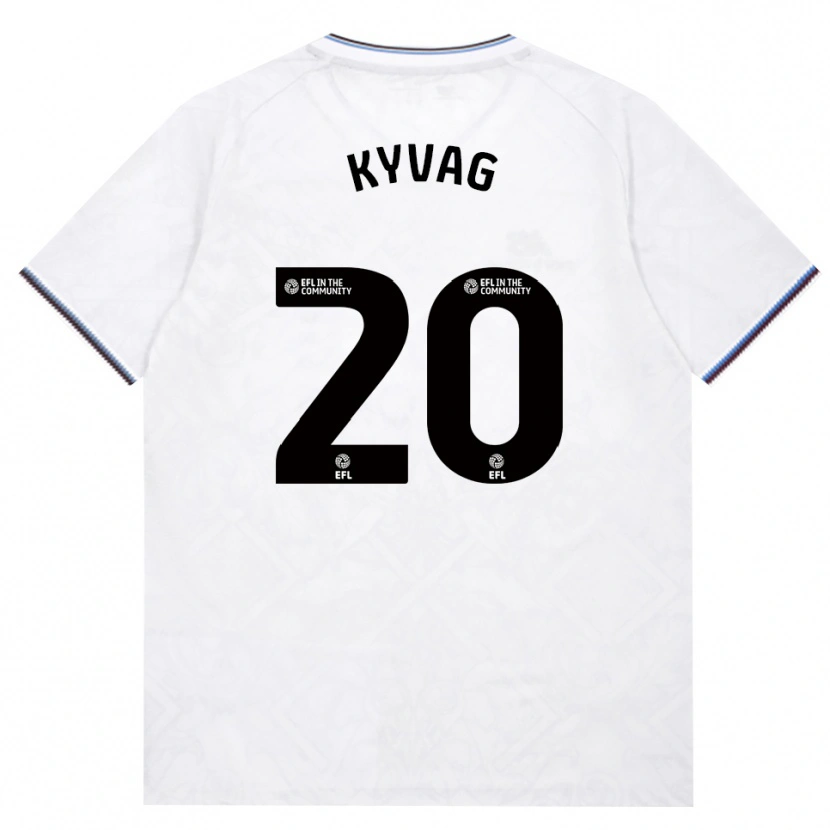 Danxen Niño Camiseta Thea Kyvag #20 Borgoña Blanco 2ª Equipación 2026/27 La Camisa México