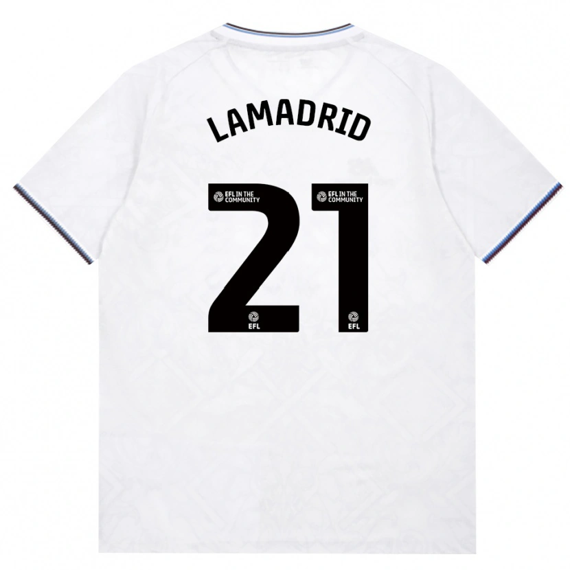 Danxen Niño Camiseta Keiber Lamadrid #21 Borgoña Blanco 2ª Equipación 2026/27 La Camisa México