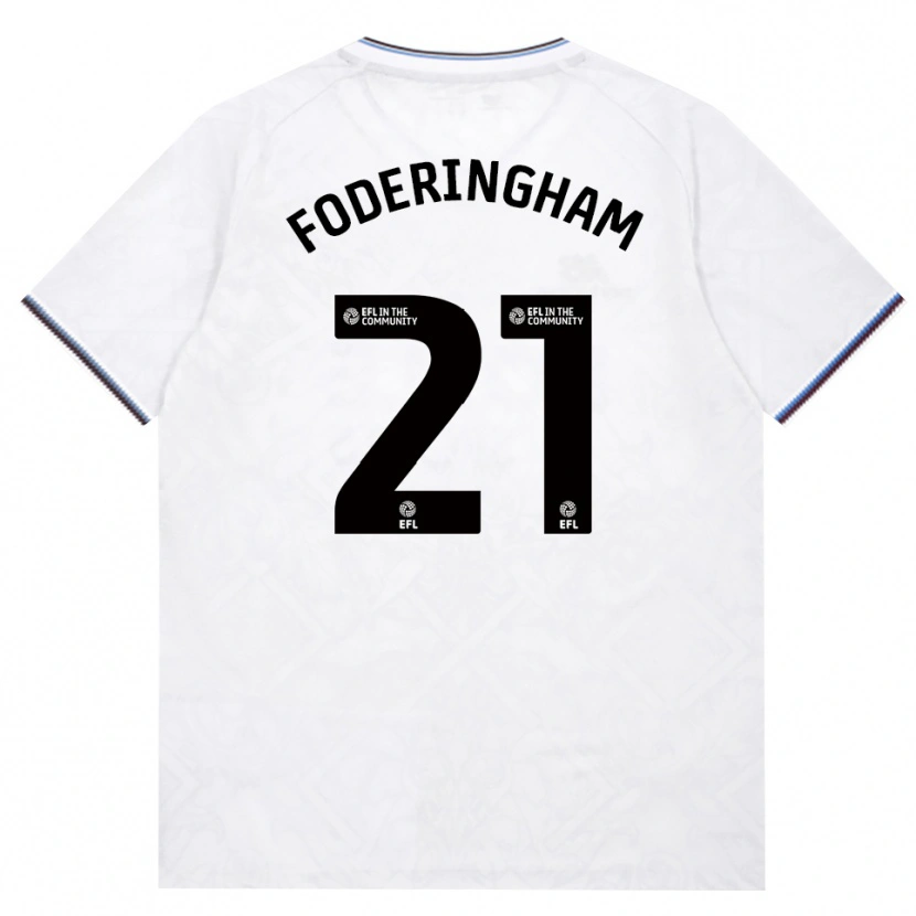 Danxen Niño Camiseta Wes Foderingham #21 Borgoña Blanco 2ª Equipación 2026/27 La Camisa México