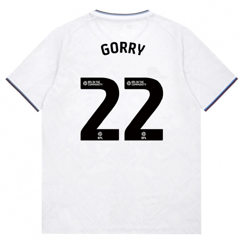 Danxen Niño Camiseta Katrina Gorry #22 Borgoña Blanco 2ª Equipación 2026/27 La Camisa México