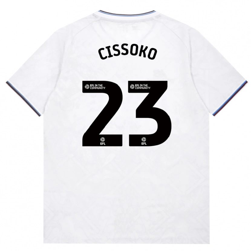 Danxen Niño Camiseta Hawa Cissoko #23 Borgoña Blanco 2ª Equipación 2026/27 La Camisa México