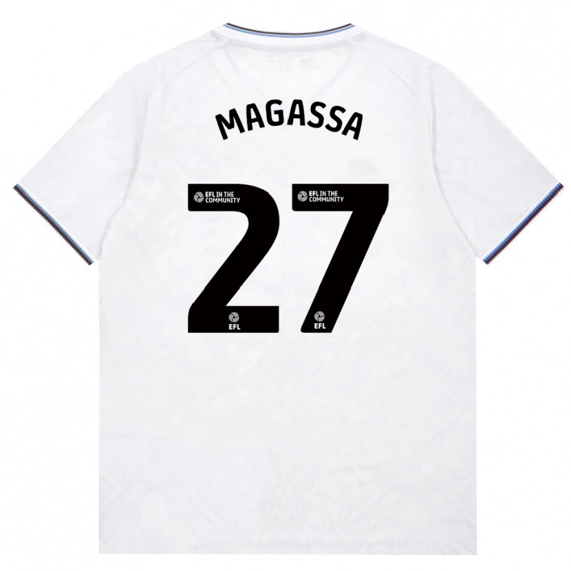 Danxen Niño Camiseta Soungoutou Magassa #27 Borgoña Blanco 2ª Equipación 2026/27 La Camisa México