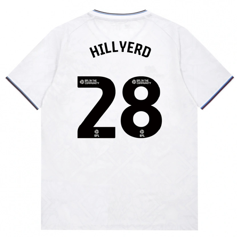 Danxen Niño Camiseta Sophie Hillyerd #28 Borgoña Blanco 2ª Equipación 2026/27 La Camisa México