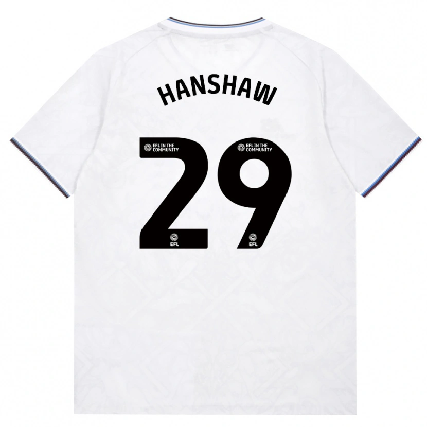 Danxen Niño Camiseta Verena Hanshaw #29 Borgoña Blanco 2ª Equipación 2026/27 La Camisa México