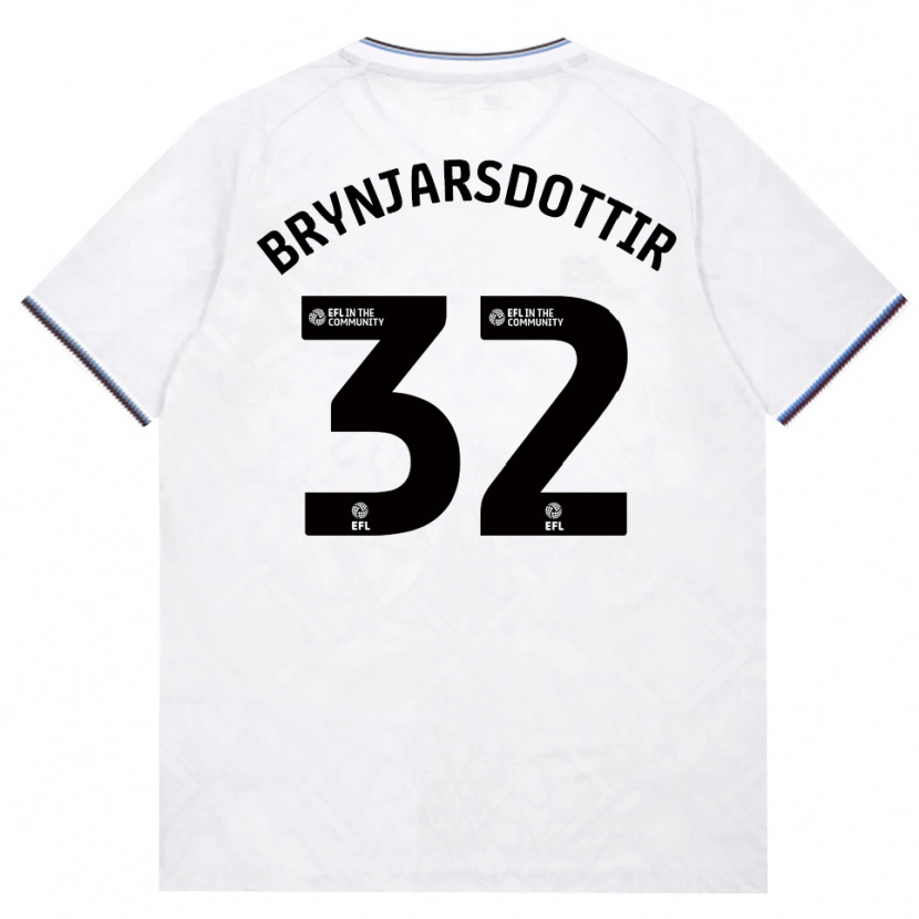 Danxen Niño Camiseta Dagny Brynjarsdottir #32 Borgoña Blanco 2ª Equipación 2026/27 La Camisa México