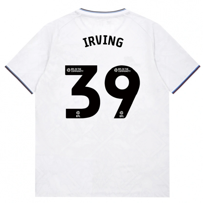 Danxen Niño Camiseta Andy Irving #39 Borgoña Blanco 2ª Equipación 2026/27 La Camisa México