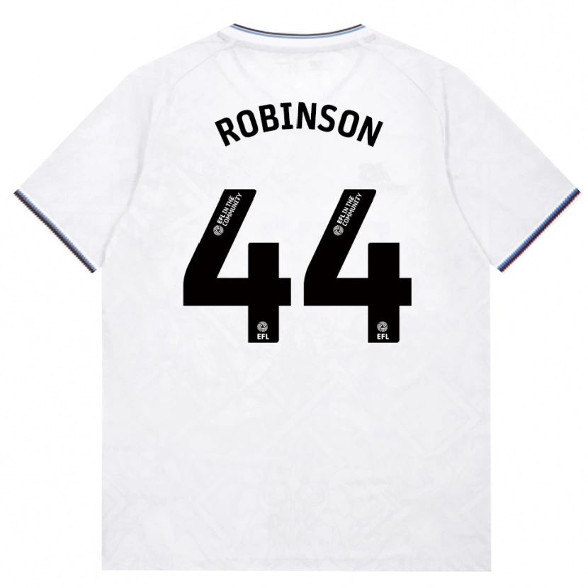 Danxen Niño Camiseta Junior Robinson #44 Borgoña Blanco 2ª Equipación 2026/27 La Camisa México